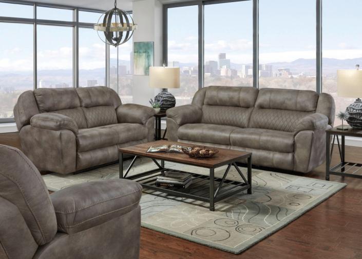 Make your home the go-to hangout spot, with this ultra-plush  Flynn Collection. As if you needed any more reasons to fall in love with this piece, the power lumbar support, heat, and massage features ensure you have everything you need to reach total relaxation every time you sit down. Come see it in our showroom today.
