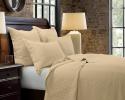 Diamond Pattern Linen Quilt