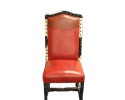 Add a pop of color to any room with the bison side chair.  Set it at the dining room table or use it as an accent piece in your living room.  This chair is great for your southern home.  Give us a call to check availability on this chair today. 