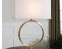 Duara One Light Table Lamp in Brushed Brass