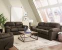 Sit back and relax in this casual contemporary faux leather Living room set.