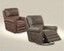 Lay back and put your feet up with this simply elegant Maddie Recliner.
The Maddie Features a Printed Padded Polyester Faux Leather Fabric, Decorative Contrast Stitching, Greek Key Arm Styling, and Comfort Coil Seating with Comfor-Gel. Available Either As a Swivel Glider Recliner or Power Wall Hugger Recliner with a USB Port.