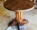 Max made the stunning Log Pedestal table that will surely be handed down for generations to come.