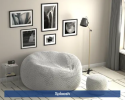 The Biggest bean bag chair we've ever seen! Available in 3 different colors! 